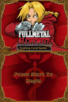 Fullmetal Alchemist - Trading Card Game (USA) screen shot title